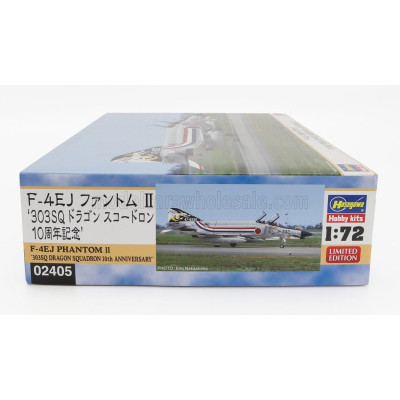 HASEGAWA McDONNEL DOUGLAS F-4EJ PHANTOM II 303SQ DRAGON SQUADRON MILITARY AIRPLANE 1960 1/72