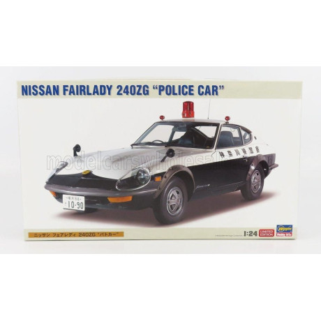 HASEGAWA NISSAN FAIRLADY 240ZG COUPE POLICE 1972 1/24