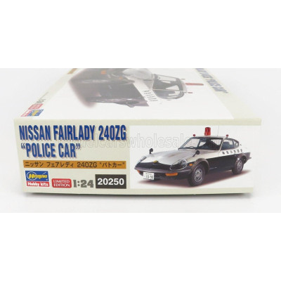 HASEGAWA NISSAN FAIRLADY 240ZG COUPE POLICE 1972 1/24