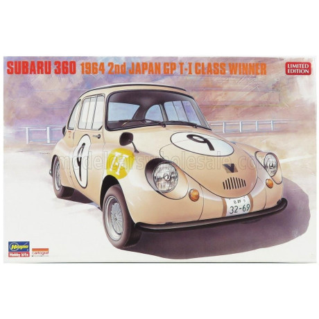 HASEGAWA SUBARU 360 N 9 WINNER T-I CLASS JAPAN GP 1964 1/24