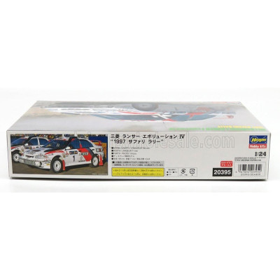 HASEGAWA MITSUBISHI LANCER EVOLUTION IV N 1 SAFARI RALLY 1997 T.MAKINEN - S.HARJANNE 1/24