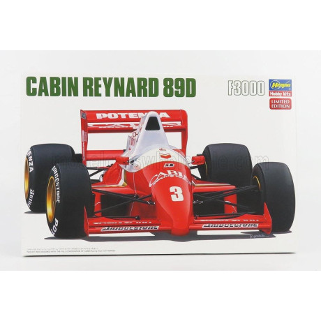 HASEGAWA REYNARD F3000 89D TEAM BABIN RACING N 3 SEASON 1989 T.SUZUKI 1/24
