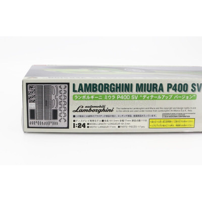 HASEGAWA LAMBORGHINI MIURA P400 SV 1972 1/24