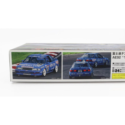 HASEGAWA TOYOTA COROLLA LEVIN AE92 TEAM FUJITSU TEN N 36 JTC SEASON 1991 H.HOGAWA 1/24