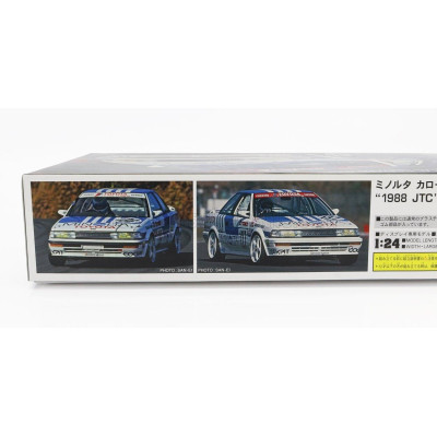 HASEGAWA TOYOTA COROLLA LEVIN AE92 TEAM MINOLTA N 137 JTC SEASON 1988 K.MISAKI 1/24