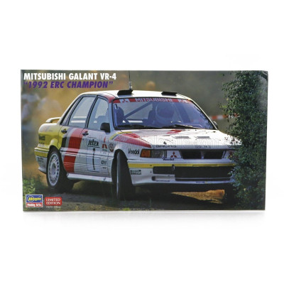 HASEGAWA MITSUBISHI GALANT VR-4 TEAM JETEX N 1 RALLY EUROPEAN CHAMPIOSHIP 1992 E.WEBER - M.HIEMER 1/24