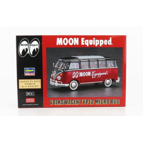 HASEGAWA VOLKSWAGEN T1 TYPE 2 MICROBUS MOON EQUIPPED 1961 1/24