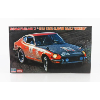 HASEGAWA NISSAN FAIRLADY Z N 1 WINNER RALLY TACS CLOVER 1973 S.METHA - L.DREWS 1/24