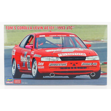 HASEGAWA TOYOTA COROLLA LEVIN (AE101) N JTC SEASON 1993 - N 36 - N 37 1/24