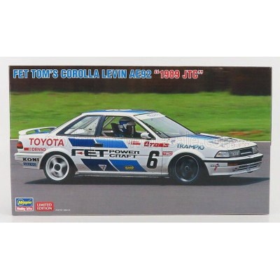 HASEGAWA TOYOTA COROLLA LEVIN (AE92) N 6 JTC SEASON 1989 1/24