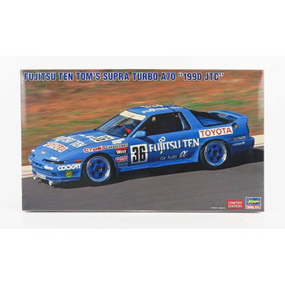 HASEGAWA TOYOTA SUPRA A70 TURBO TEAM FUJITSU TEN N 36 JTC 1990 T.KUROSAWA - Y.TACHI 1/24