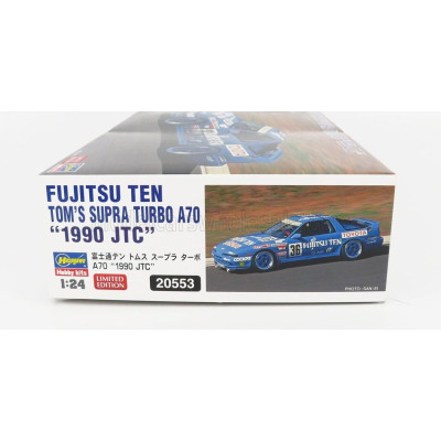 HASEGAWA TOYOTA SUPRA A70 TURBO TEAM FUJITSU TEN N 36 JTC 1990 T.KUROSAWA - Y.TACHI 1/24
