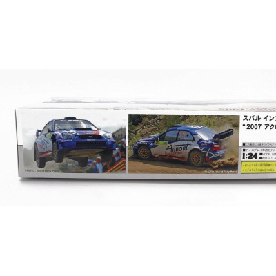 HASEGAWA SUBARU IMPREZA WRC TEAM AIMONT RACING N 15 RALLY ACROPOLIS 2007 A.VOVOS - E.EM 1/24