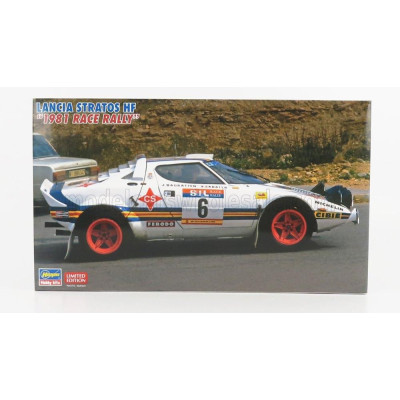 HASEGAWA LANCIA STRATOS HF N 6 RALLY RACE 1981 J.BAGRATION - V.SABATER 1/24