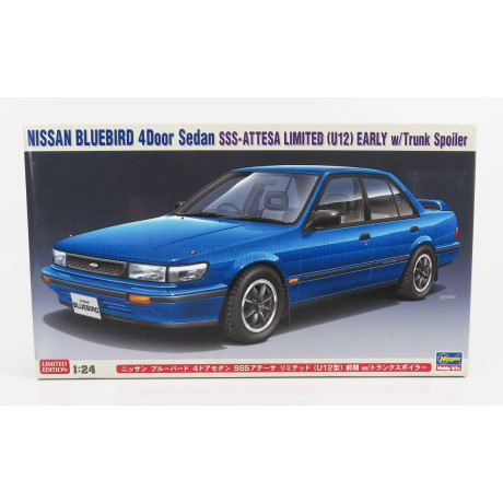 HASEGAWA NISSAN BLUEBIRD SEDAN SSS-ATTESA U12 1990 1/24