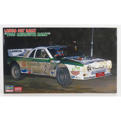 HASEGAWA LANCIA 037 RALLY SEVEN-UP N 2 RALLY CATALUNYA 1986 J.SABATER - S.SERVIA 1/24