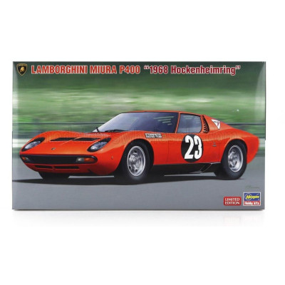 HASEGAWA LAMBORGHINI MIURA P400 N 23 HOCKENHEIMRING 1968 1/24