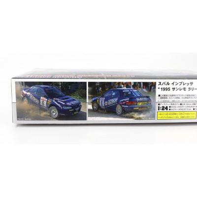 HASEGAWA SUBARU IMPREZA N 6 WINNER RALLY SANREMO 1995 A.ALESSANDRINI - P.LIATTI 1/24