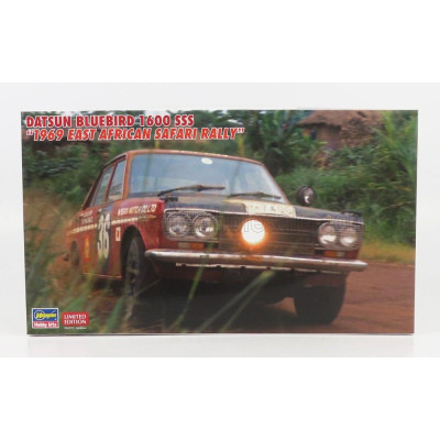 HASEGAWA DATSUN BLUEBIRD 1600 SSS N 36 RALLY EAST AFRICAN 1969 D.MCCONNEL - K.V.OULTON 1/24