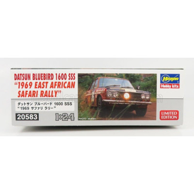HASEGAWA DATSUN BLUEBIRD 1600 SSS N 36 RALLY EAST AFRICAN 1969 D.MCCONNEL - K.V.OULTON 1/24