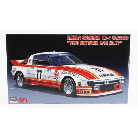 HASEGAWA MAZDA SAVANNA RX-7 (SA22C) N 77 DAYTONA 1979 1/24