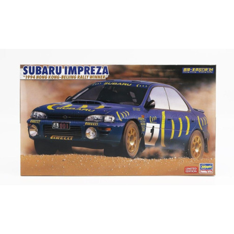 HASEGAWA SUBARU IMPREZA 555 N 1 WINNER RALLY HONG KONG BEIJING 1994 P.BOURNE - T.SIRCOMBE 1/24