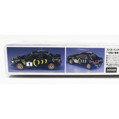 HASEGAWA SUBARU IMPREZA 555 N 1 WINNER RALLY HONG KONG BEIJING 1994 P.BOURNE - T.SIRCOMBE 1/24