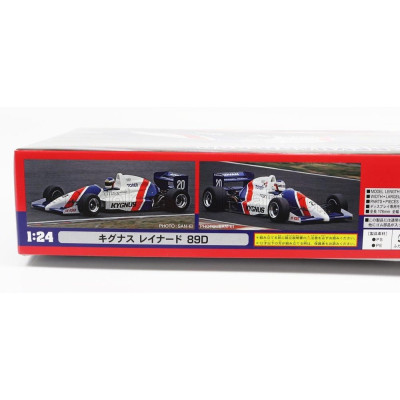 HASEGAWA REYNARD F3000 89D TEAM KYGNUS RACING N 20 SEASON 1989 N.SEKIYU 1/24