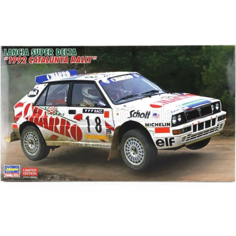 HASEGAWA LANCIA DELTA HF INTEGRALE N 18 RALLY CATALUNYA 1992 J.PURAS - A.ROMANI 1/24