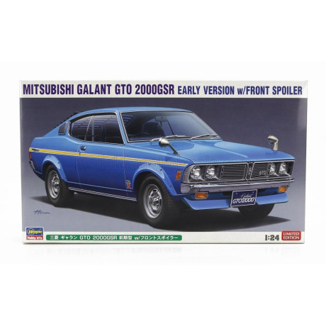 HASEGAWA MITSUBISHI GALANT GTO 2000 GS-R EARLY VERSION 1970 1/24