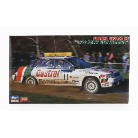 HASEGAWA SUBARU LEGACY RS N 11 RALLY NEW ZEALAND 1990 P.BOURNE - R.FREETH 1/24