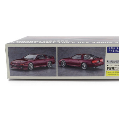 HASEGAWA TOYOTA SUPRA (A70) 2.5GT TWIN TURBO R CUSTOM 1989 1/24