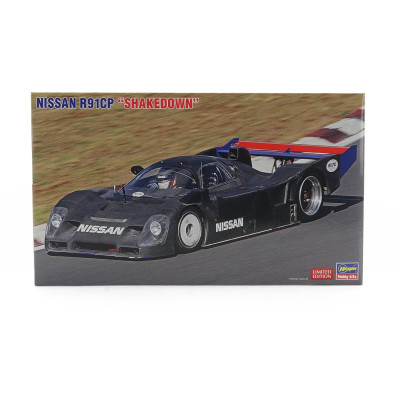 HASEGAWA NISSAN R91CP 3.5L V10 SHAKEDOWN N 0 RACING 1992 1/24