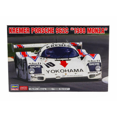 HASEGAWA PORSCHE 962C TEAM KREMER N 10 MONZA RACING 1988 1/24