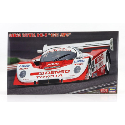 HASEGAWA TOYOTA 91C-V TEAM DENSO N 38 RACE JSPC 1991 P.H.RAPHANEL - N.NAGASAKA - R.RATZENBERGER 1/24