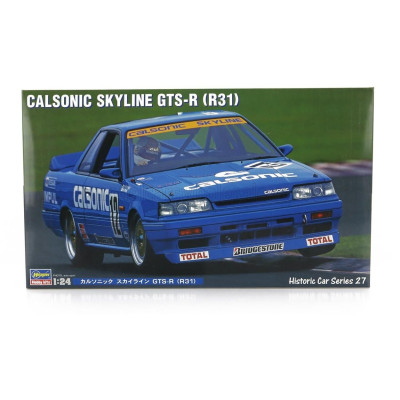 HASEGAWA NISSAN SKYLINE GTS-R (R31) CALSONIC N 12 RACING 1985 1/24