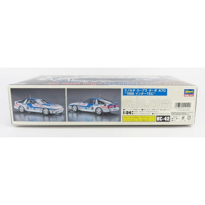 HASEGAWA TOYOTA SUPRA TURBO A70 TEAM MINOLTA N 36 INTER TEC 1988 M.SEKIYA - H.OGAWA 1/24
