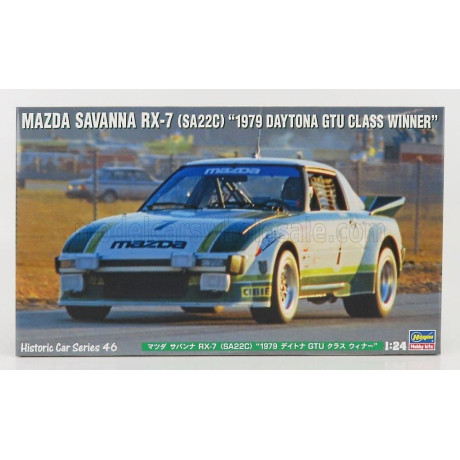 HASEGAWA MAZDA SAVANNA RX7 (SA22C) N 7 WINNER GTU CLASS DAYTONA 1979 1/24