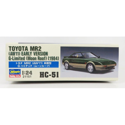 HASEGAWA TOYOTA MR2 (AW11) 1984 1/24
