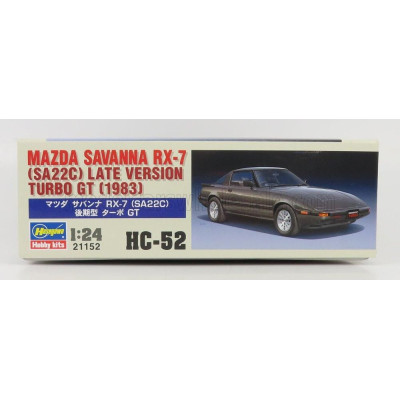 HASEGAWA MAZDA SAVANNA RX-7 (SA22C) TURBO GT 1983 1/24