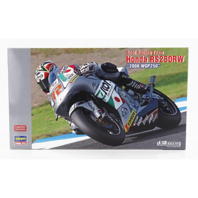 HASEGAWA HONDA RS250RW TEAM SCOT RACING N 72 WGP 250 2008 1/12