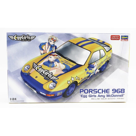 HASEGAWA PORSCHE 968 COUPE EGG GIRLS AMY MCDONNELL 1992 1/24