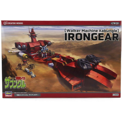 HASEGAWA TV SERIES ROBOT WALKER MACHINE IRONGEAR 1982 1/500