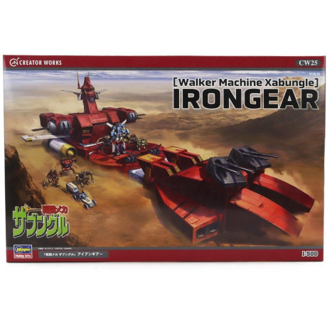 HASEGAWA TV SERIES ROBOT WALKER MACHINE IRONGEAR 1982 1/500