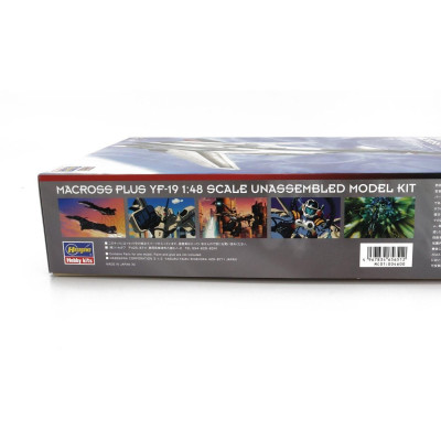 HASEGAWA TV SERIES YF-19 ROBOT ADVANCE VARIABLE FIGHTER AIRPLANE MACROSS PLUS 1/48