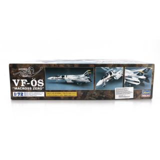 HASEGAWA TV SERIES VF-OS ROBOT ADVANCE VARIABLE FIGHTER AIRPLANE MACROSS ZERO 1/72