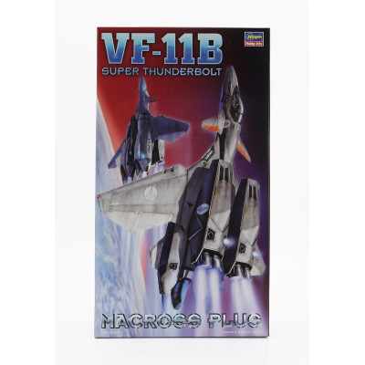 HASEGAWA TV SERIES VF-11B SUPER THUNDERBOLT ROBOT ADVANCE VARIABLE FIGHTER AIRPLANE MACROSS PLUS 1/72