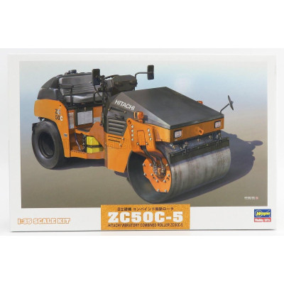 HASEGAWA YANMAR ZC50C-5 RULLO VIBRANTE MONOTAMBURO - SCHIACCIASASSI - STONE CRUSHER ROLL 1/35