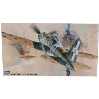 HASEGAWA MACCHI MC.202 FOLGORE AIRPLANE MILITARY 1943 1/48