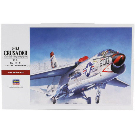 HASEGAWA CHANGE VOUGHT F-8J CRUSADER AIRPLANE MILITARY 1957 1/48